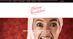 Desktop Screenshot of cleanserevolution.com